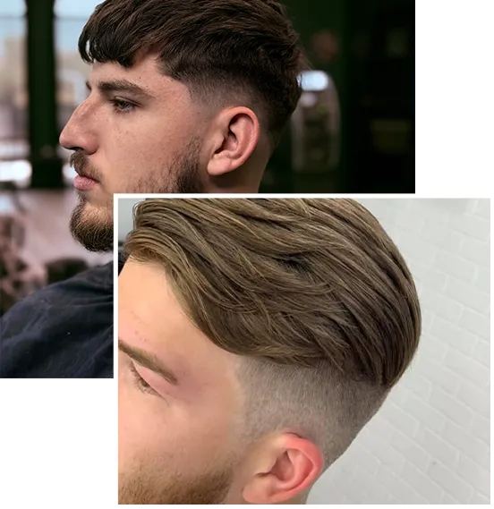 Examples of men’s haircuts
